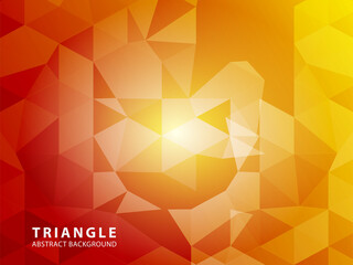 Triangle Abstract background - Vector