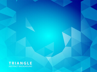 Triangle Abstract background - Vector