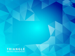 Triangle Abstract background - Vector
