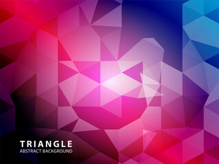 Triangle Abstract background - Vector