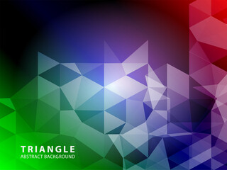 Triangle Abstract background - Vector