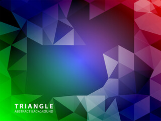 Triangle Abstract background - Vector