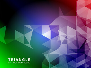 Triangle Abstract background - Vector