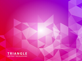 Triangle Abstract background - Vector