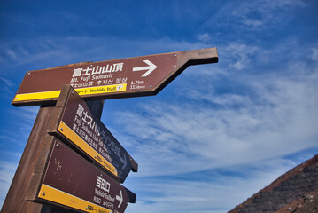 Mt.Fuji, summer 夏の富士登山