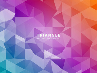 Triangle Abstract background - Vector
