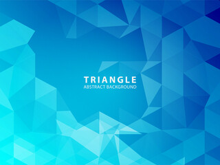 Fototapeta premium Triangle Abstract background - Vector