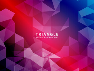 Triangle Abstract background - Vector