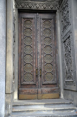 Karaite temple complex kenasa 19c. Karaites - Turkic people of Jewish religion.  Kiev