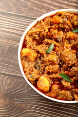 Festival celebrations foods- Homemade mutton curry, roast, Kerala recipes.