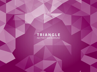 Triangle Abstract background - Vector