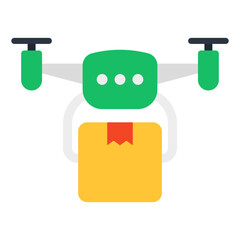 An editable design icon of mobile location