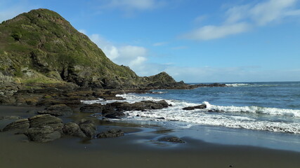 beach and rocks