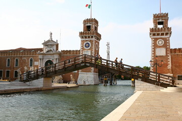 Beautiful summer in Venice, Italy