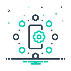 Mix icon for functionality