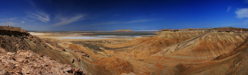 Kazakhstan, Mangystau. The Karanzharyk tract.