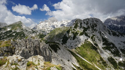 Triglav the highest moutain in Slovenia, Julian Alps, Europe