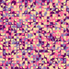 Abstract Geometric Pattern generative computational art illustration