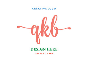 QKB lettering logo is simple, easy to understand and authoritative