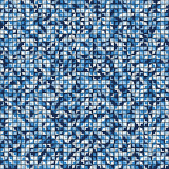 Fototapeta premium Abstract Geometric Pattern generative computational art illustration