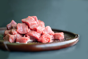 raw minced meat