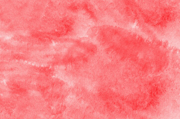 Abstract red watercolor background texture