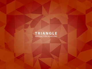 Fototapeta premium Triangle Abstract background - Vector