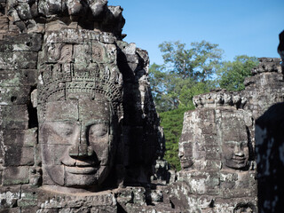 Fototapeta premium bayon temple country