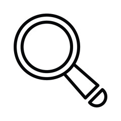Search, magnifying glass icon