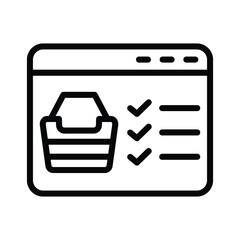 Online Shopping Icon