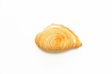 curry puff on white background