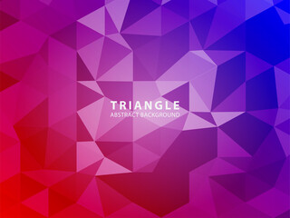 Vector of modern abstract triangular background - Vector