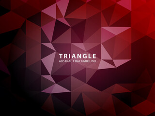 Vector of modern abstract triangular background - Vector