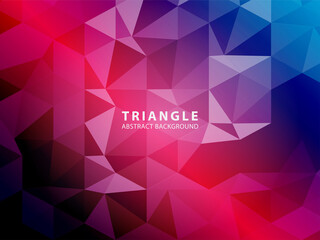 Vector of modern abstract triangular background - Vector