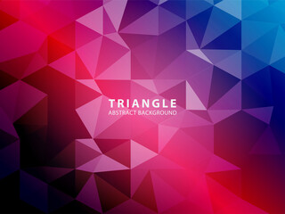 Vector of modern abstract triangular background - Vector