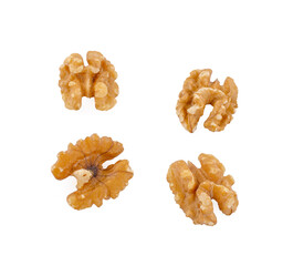 Walnut  isolated on white background