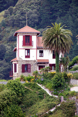 Fototapeta na wymiar Architecture in Deba, Basque Country