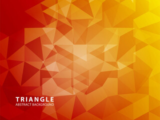 Vector of modern abstract triangular background - Vector