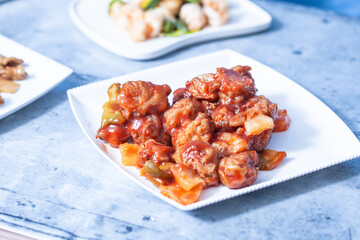 Chinese cuisine dishes