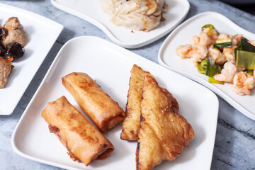 Chinese cuisine dishes