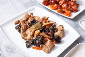 Chinese cuisine dishes