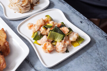 Chinese cuisine dishes