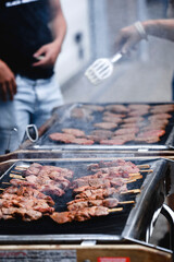 BBQ grilling meat - no people just food #4