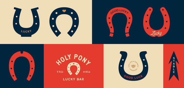 Good Luck Horse Shoe Stock Illustrations – 3,496 Good Luck Horse