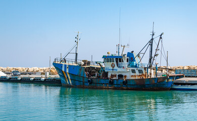 Limassol Marina FIshing Boat