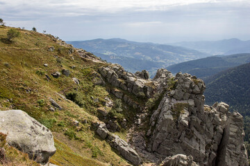 Falaises du Hohneck dans les Vosges alsaciennes