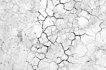 black and white textures Background cracked, dry white clay, natural material, atmospheric impact, outdoors,