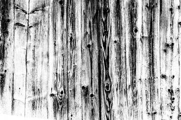black and white texture monochrome background old worn darkened from time wooden board