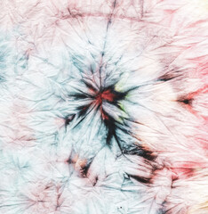 Multicolor Psychedelic Kaleidoscope. Die Swirl