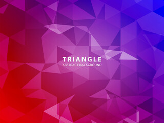 Vector of modern abstract triangular background - Vector